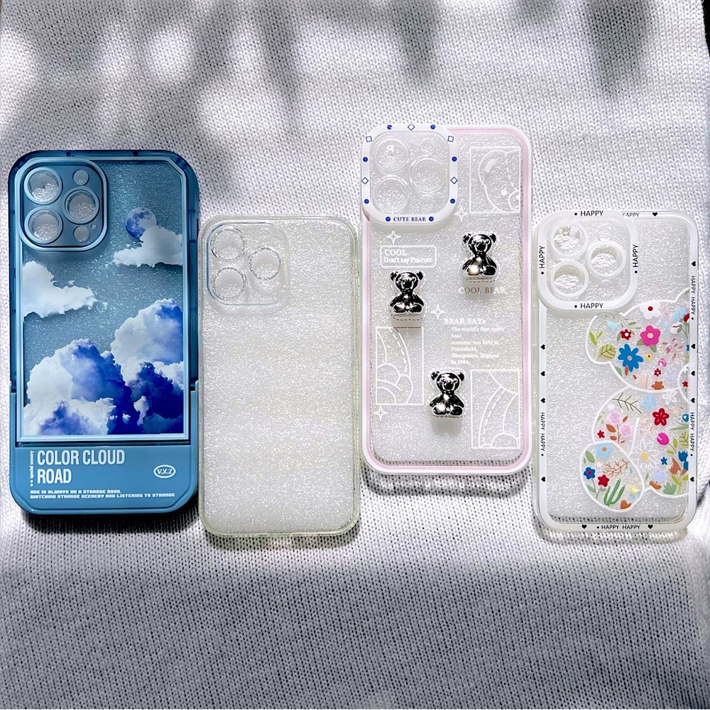 iPhone cases bundle of 4!!